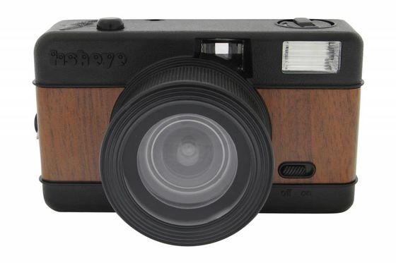 Lomography Fisheye Compact Camera Woodgrain