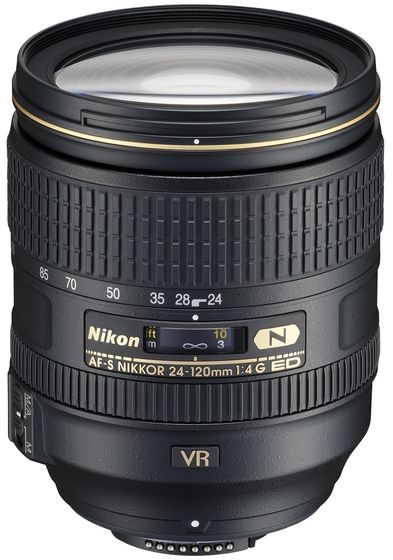 Nikon 24-120 mm f/4,0 AF-S ED VR