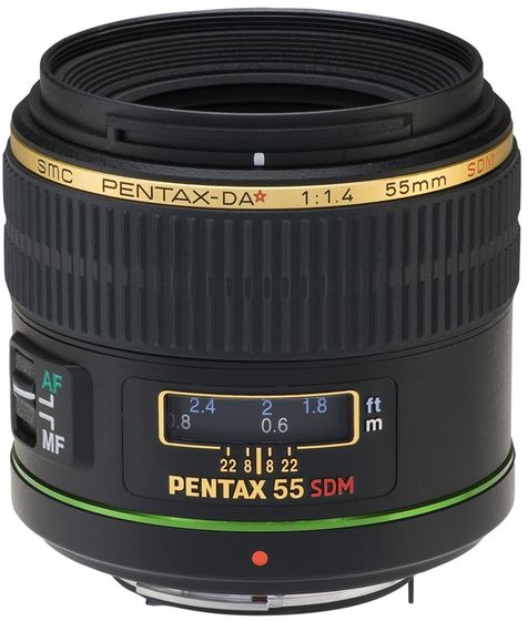 Pentax DA 55 mm f/1,4 SDM