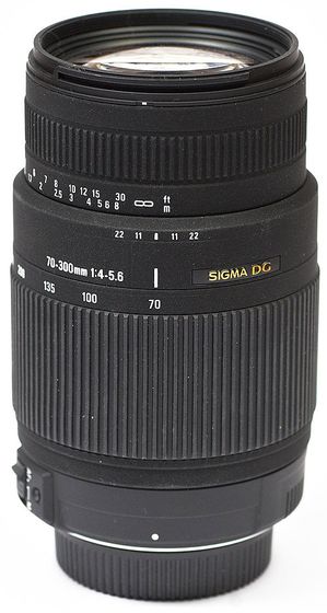 Sigma 70-300mm f/4,0-5,6 DG OS pro Canon