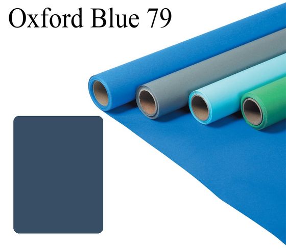 Fomei papírové pozadí 1,35 × 11 m Oxford Blue