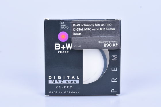 B+W ochranný filtr XS-PRO DIGTAL MRC nano 007 62mm bazar