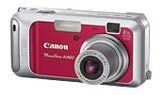 Canon PowerShot A460 červený + pozdro zdarma!