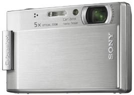 Sony DSC-T100 stříbrný