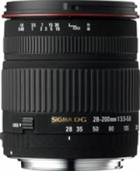 Sigma 28-200 mm F 3,5-5,6 DG MACRO pro Canon