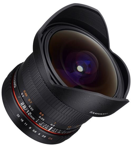 Samyang 12 mm f/2.8 ED AS NCS Fisheye pro Canon
