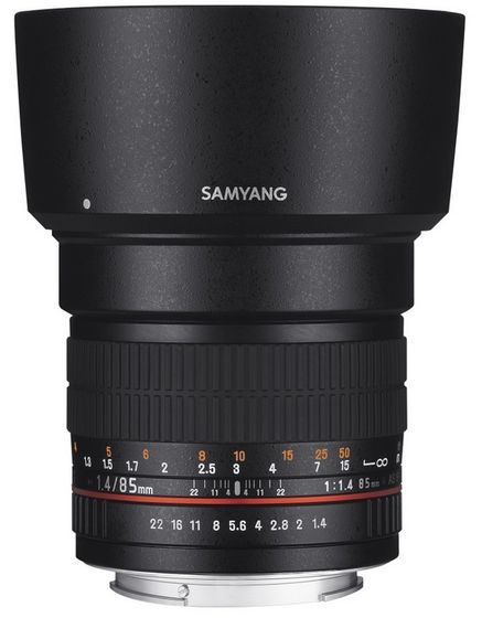 Samyang 85 mm f/1,4 pro Fuji X