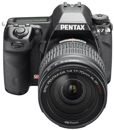 Pentax K-7 + 18-55 mm + 50-200 mm