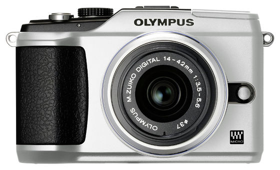 Olympus E-PL2 stříbrný + 14-42 mm II
