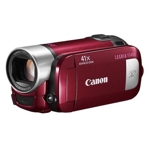 Canon LEGRIA FS406 červená