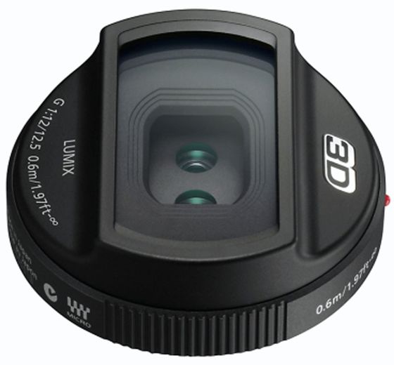 Panasonic 3D Lens Lumix G 12,5mm f/12