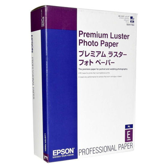Epson Premium Luster Photo Paper A4, 250 listů