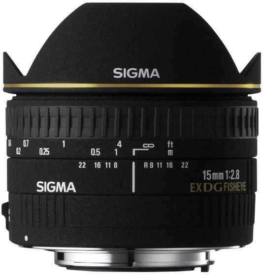 Sigma 15 mm f/2,8 EX DG DIAGONAL rybí oko pro Canon