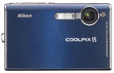 Nikon Coolpix S5 modrý