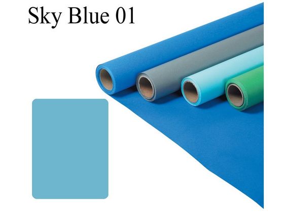 Fomei papírové pozadí 2,72 × 11 m Sky Blue