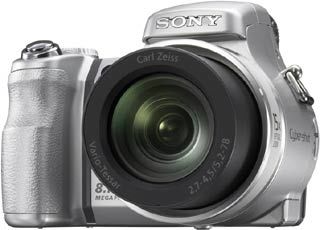 Sony DSC-H9 stříbrný
