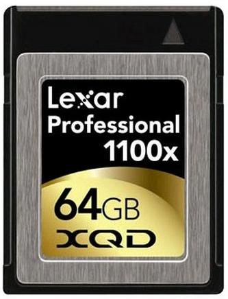 Lexar XQD 64GB 1100x Professional