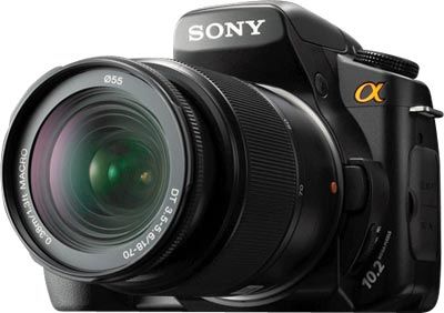 Sony Alpha A200 + DT 18-70 mm + 75-300 mm + CF 4GB karta zdarma! + fotografický kurz zdarma!