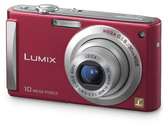 Panasonic Lumix DMC-FS5 červený
