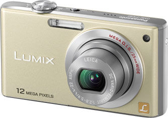 Panasonic Lumix DMC-FX40 zlatý
