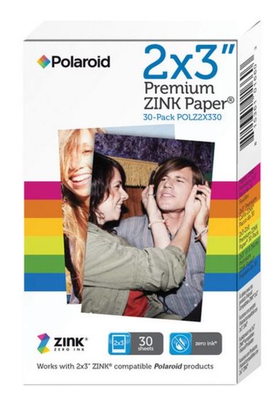 Polaroid fotopapír ZINK 2x3"- 30ks