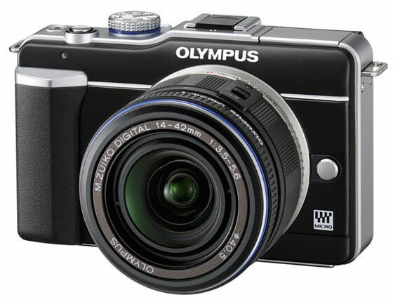 Olympus E-PL1 černý + 14-42 mm 