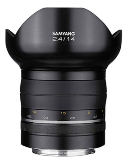 Samyang Premium MF 14mm f/2,4 pro Canon EF