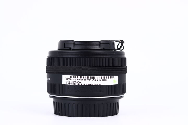 Použitý objektiv Canon mm f/1,8 EF bazar STM 50 📸 | Megapixel